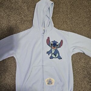 Stitch Blue Kids Hoodie